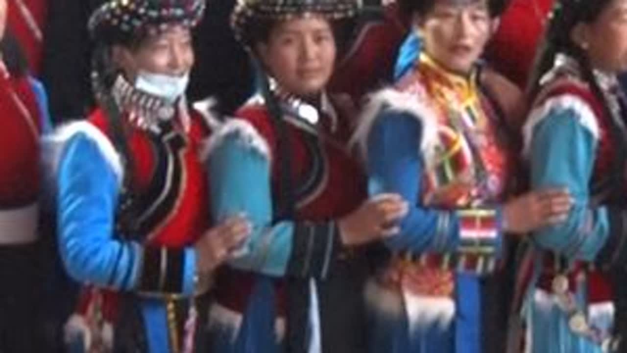 #能歌善舞的民族 水俸婚礼舞蹈纪念一江春水工作室录制