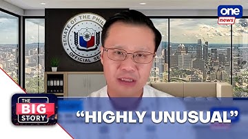 Six types of red flags identified in DPWH budget for 2026 — Gatchalian | The Big Story