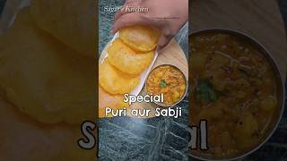 Special Puri Sabji Recipe #Shorts
