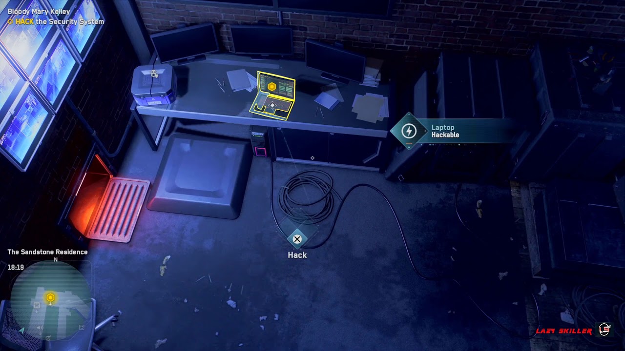 Watch Dogs® Legion Bloody Mary Kelley Hack the Security System