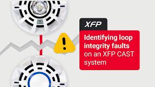 Identifying loop integrity faults on an XFP CAST system