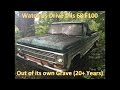 68 F100 Revival (20 Years Forgotten in the Woods) - We Drive Her Out!!! Grassroots Roadkill