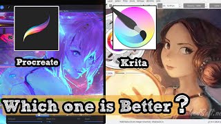 Krita vs Procreate which one is Better
