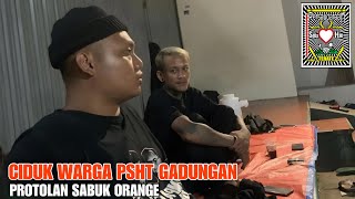 Ciduk Warga PSHT Gadungan Protolan sabuk Orange.