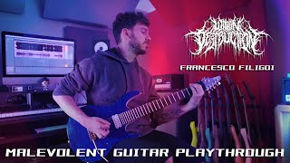 Within Destruction - Malevolent (Guitar Playthrough)