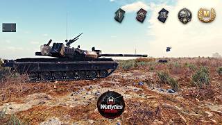 10.2K Damage and 672 Assist with 5 Kills | Vz. 55 on Ghost Town | World of Tanks 2.4.0.1