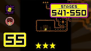 TOMB OF THE MASK | Part 55 (Stages 541-550) | WalkThrough
