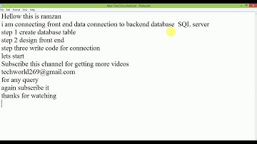 MySQL VB.NET video 4 /4 Getting Started and Mysql database Connection