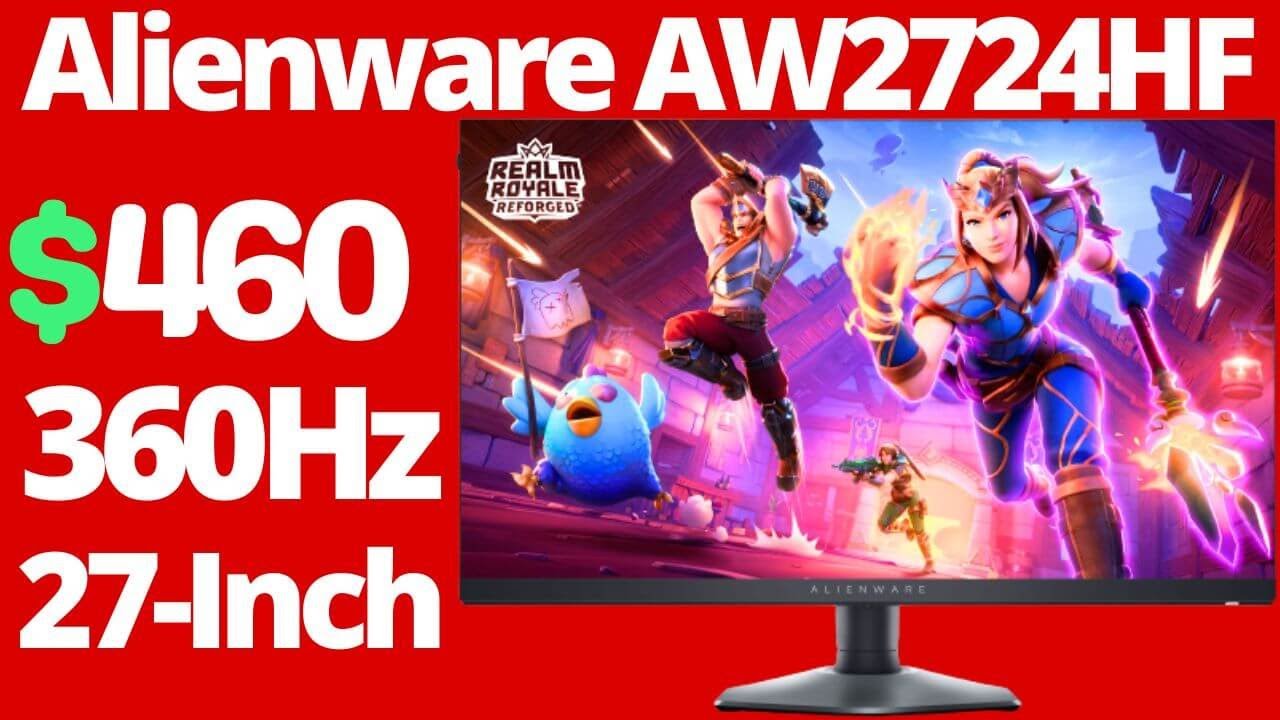 Dell Alienware AW2724HF Full HD 27¨ Wide LED IPS - 360Hz 0-5ms