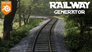 Celebrity Blender railway generator - geometry nodes Net Worth