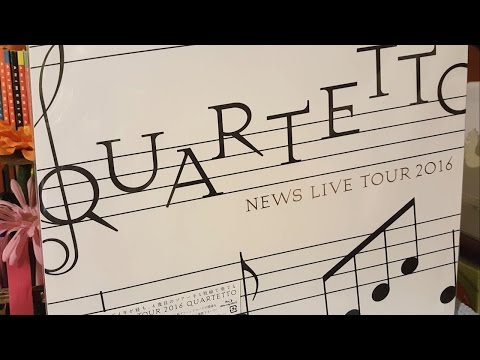 アイドル NEWS LIVE TOUR 2016 QUATETTO NEWS LIVE TOUR 2016 QUARTETTO｜NEWS｜ELOV-Label