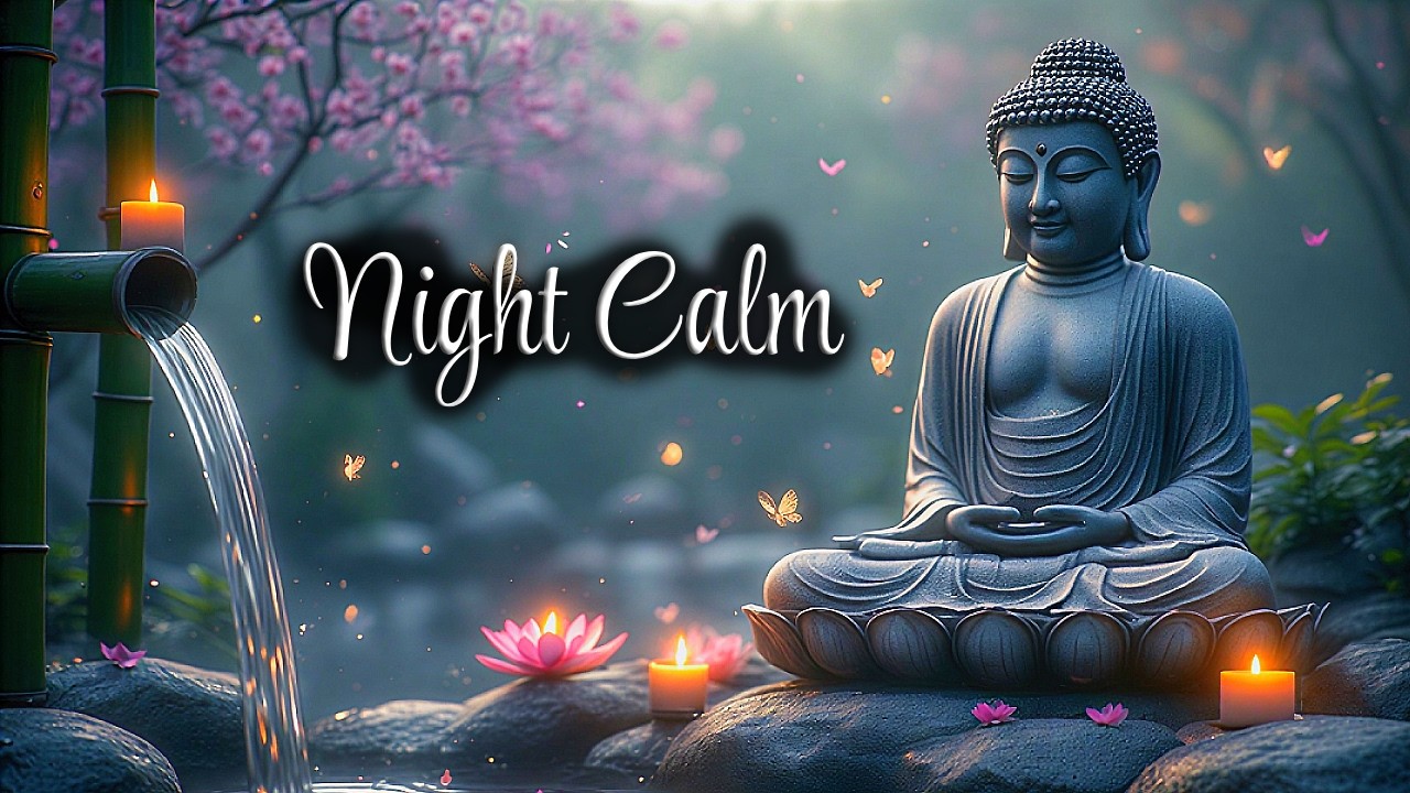 1 Hour Calm Night Meditation 🌙 | Peaceful Buddha Sleep Music - YouTube