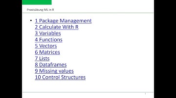 R Crash Course - Introduction to R / RStudio / R-programming