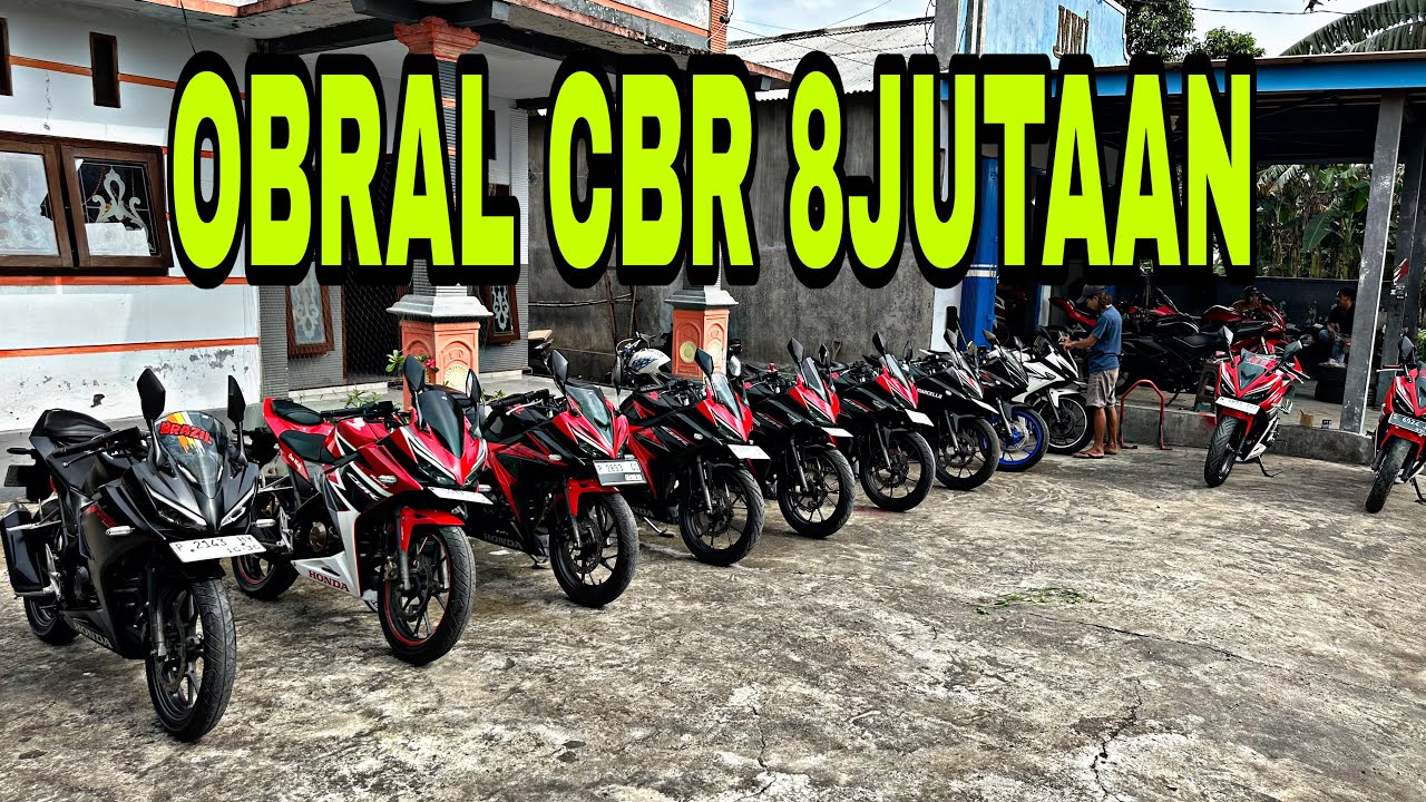 CBR READY BANYAK HARGA MULAI 8JUTAAN SURAT WAJIB LENGKAP SEMUA