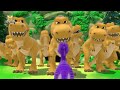 Ten T-Rexes Scare Little Dino! | Effects Remix / Glitch /Loop Edit Sponsored: Klasky Csupo Effects