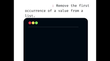 Python 💻 | List Manipulation | list.remove() #python #coder #programming