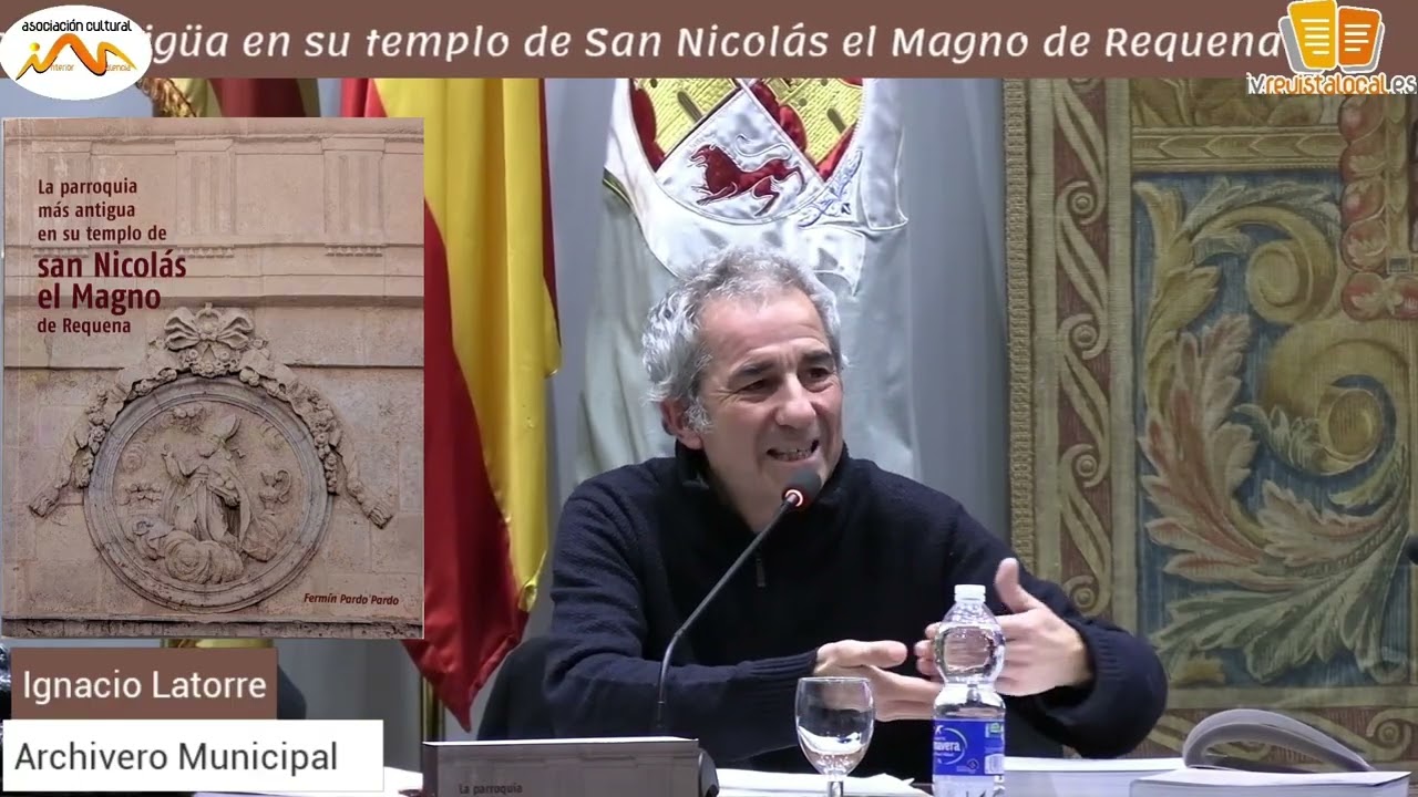 Fermin Pardo presenta su libro sobre el Templo de San Nicolás