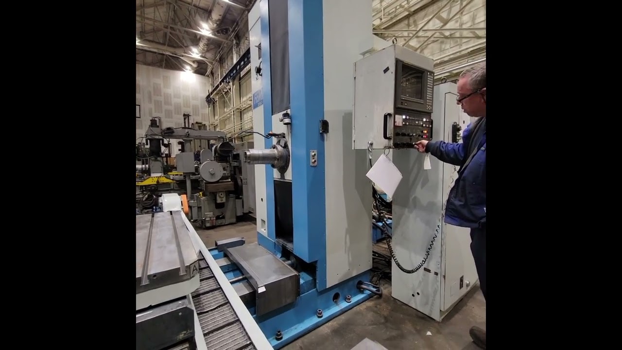 Femco 102 MM CNC Table Type Boring Mill - Boring Mills Horizontal