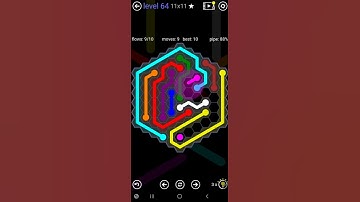 How To Solve Flow Free Hexes 11x11 Mania Level 64 Board Walk Through Solution Walkthrough