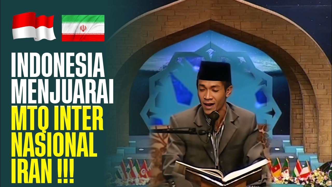🇮🇩 INDONESIA MENJUARAI MTQ TINGKAT DUNIA || DR. TGH SABARUDDIN M. Pd 