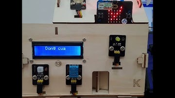 Lập trình Microbit - Mở cửa bằng tiếng  vỗ tay/ SmartHome #lậptrình #microbit #smarthome