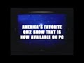 Jeopardy 2003 PC Game Commercial 2002