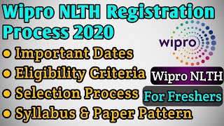 Wipro Registration Process 2027 | How to Apply | Elite NLTH | Wipro Recruitment 2026