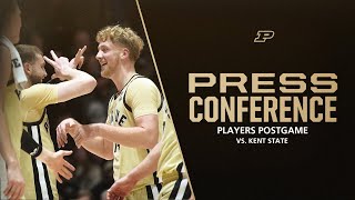 Players Postgame Press Conference vs. Kent State | Purdue Men's Basketball