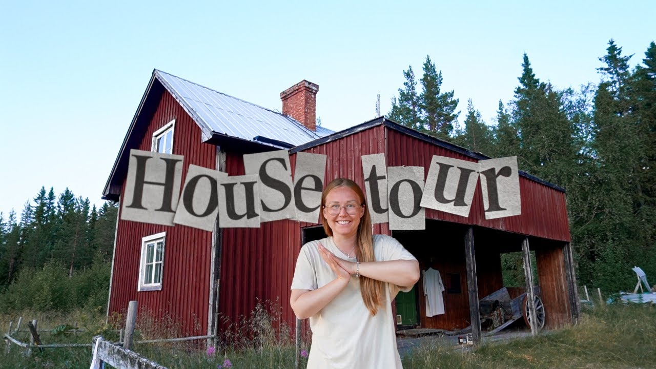 House tour i off-grid stugan 🏚️ utan el & rinnande vatten 🔌💦