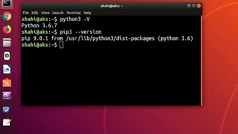 How to Install Python 3.6 & pip on Ubuntu 18.04