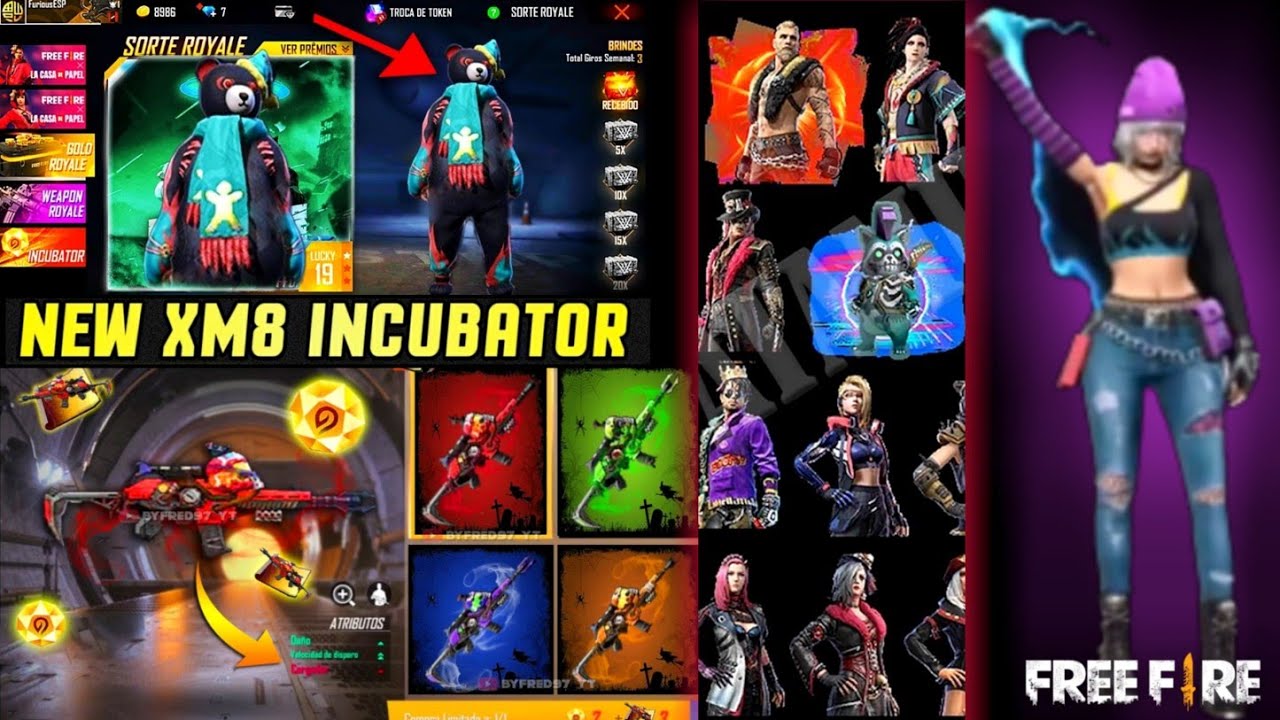 FREEFIRE NEW OB24 UPDATE | NEW GOLD ROYAL FREEFIRE, UPCOMING XM8 INCUBATOR, NEW MAP CHANGES FF🔥😱