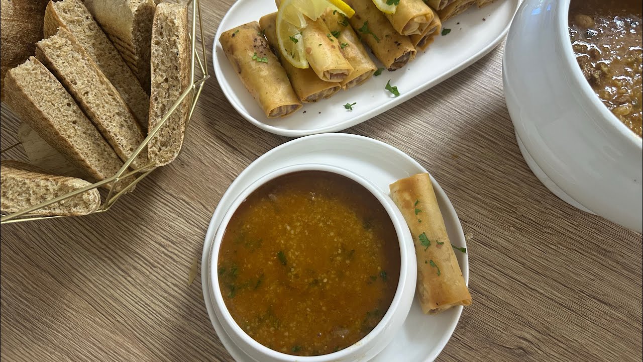 شربة فريك بنينة تشهي 😘مع تيزانة تخلي ريحة في الجسم نتاعك وتنقيه من الداخل 