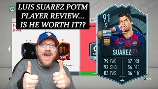 FIFA 20 Luis Suarez POTM SBC Player Review - Is He Worth The Unlock - La Liga SBC FUT Ultimate Team