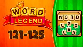 WORD LEGEND Puzzle Addictive level 121 122 123 124 125 screenshot 5