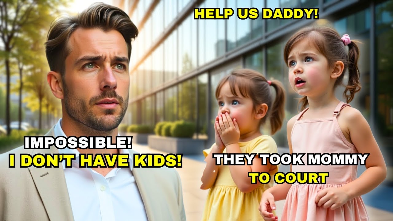 The Millionaire CEO Froze When A Girl Said “Daddy, Mommy’s In Court”—He Never Knew He Had A Daughter