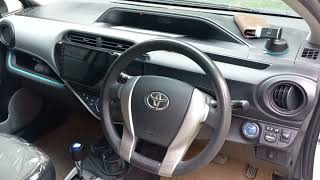 Toyota Aqua 2012 model.             S Grade