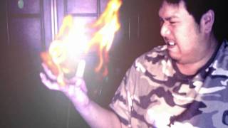 Flaming Hand Basic First Try