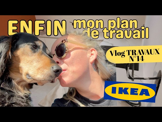 ENFIN LE PLAN DE TRAVAIL + MON LIT & SHOPPING IKEA
