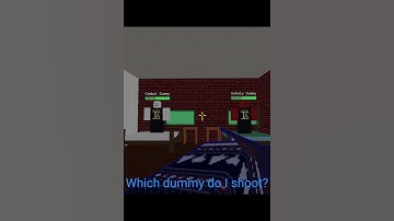 Item Asylum - 2 Dummies, one bullet. #roblox #itemasylum #shorts