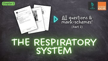 QUESTIONS, A* ANSWERS & MARK SCHEMES - Respiratory System (Ch 2) - IGCSE PE exam revision