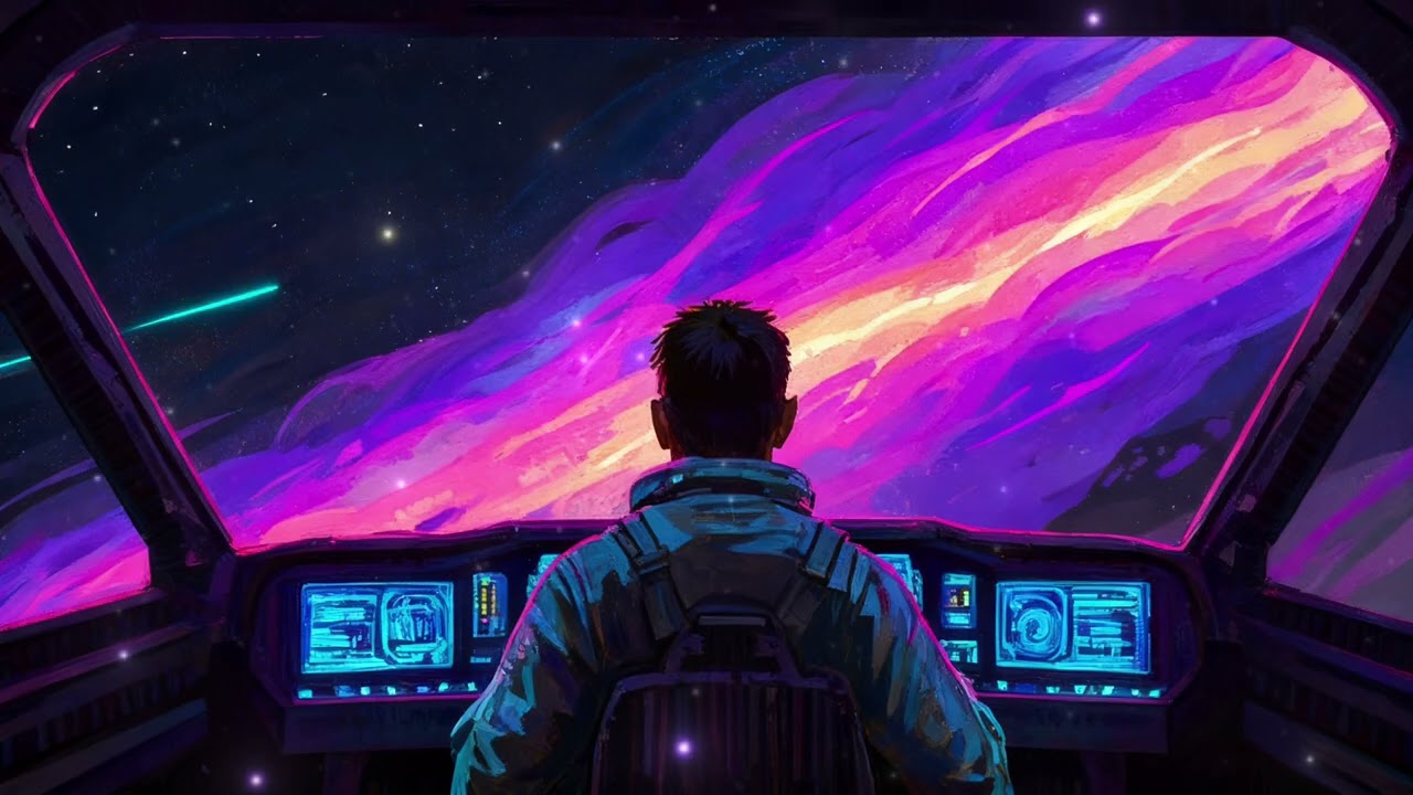 VIRTUAL VOID 🌐 Synthwave Mix for Studying, Flow State & Deep Relaxation