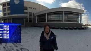 Meteorologist McCall Vrydaghs talks about latest snowfall