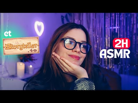 2H d'ASMR 💖: on joue à Story Teller ensemble et de l'ASMR pour dormir ! (live n°4)