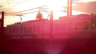 信越本線上り始発E129系A編成 新潟→長岡 420M