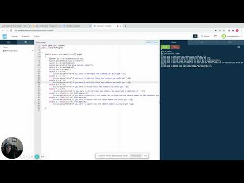 Calculator   CodeHS