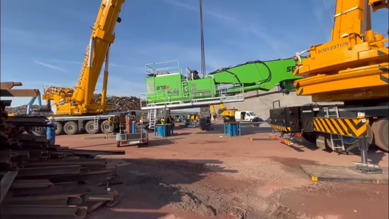 SENNEBOGEN 875 E Hybrid Crawler gantry I GUD