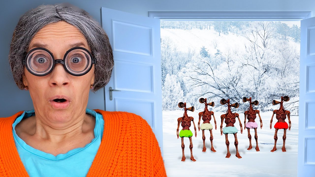 Super Granny and Team Baby Siren Head Short story Compilation