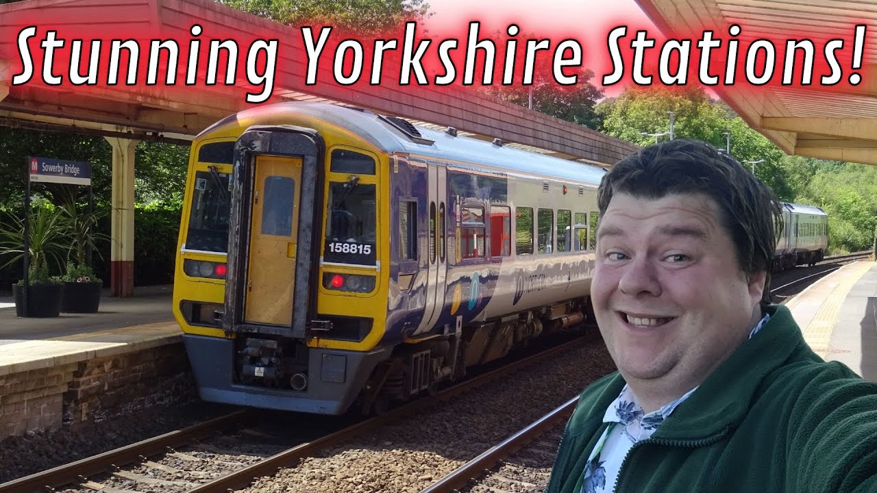 SimOnTrains visits Four Calder Valley Line railway stations