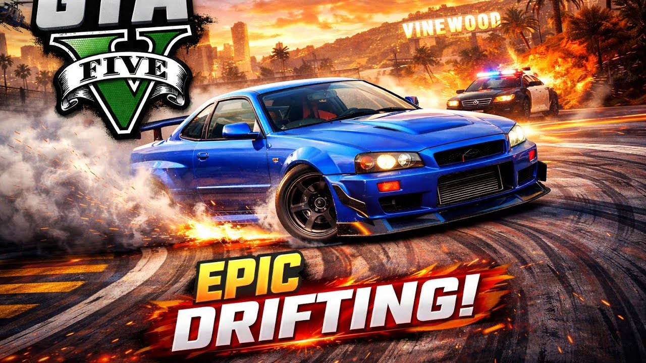 Drifting Super Car in GTA 5 | GRAND THEFT AUTO 5 GAMEPLAY #2 