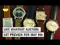 Craft + Tailored x WhatNot Auction Preview - May 9th